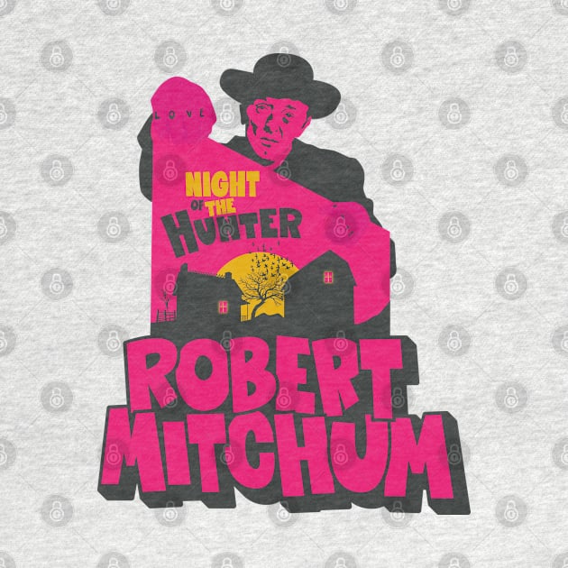 The Night of the Hunter: Captivating Robert Mitchum's Iconic Performance by Boogosh